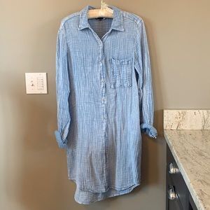 Michael Stars shirt dress/coverup